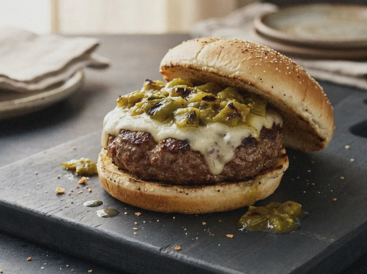 AI illustration of this burger, made from its recipe description