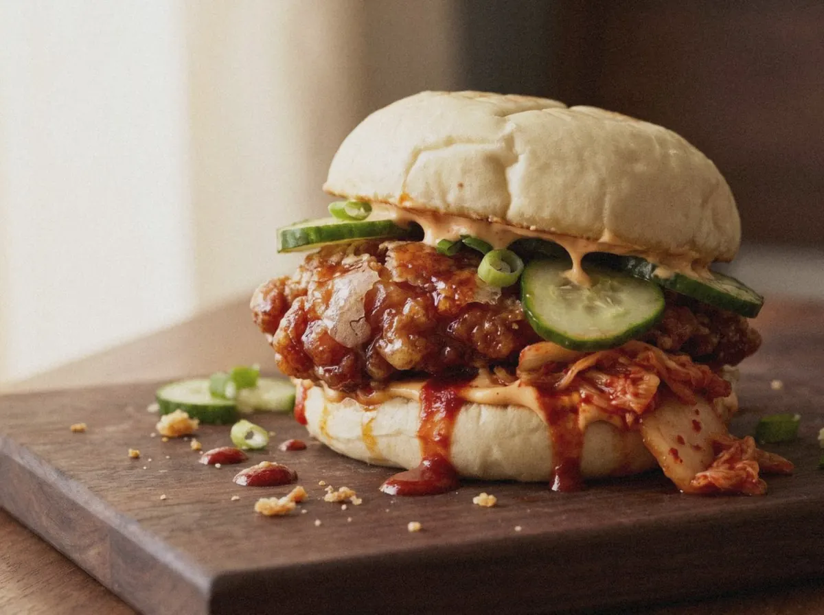 AI illustration of this burger, made from its recipe description